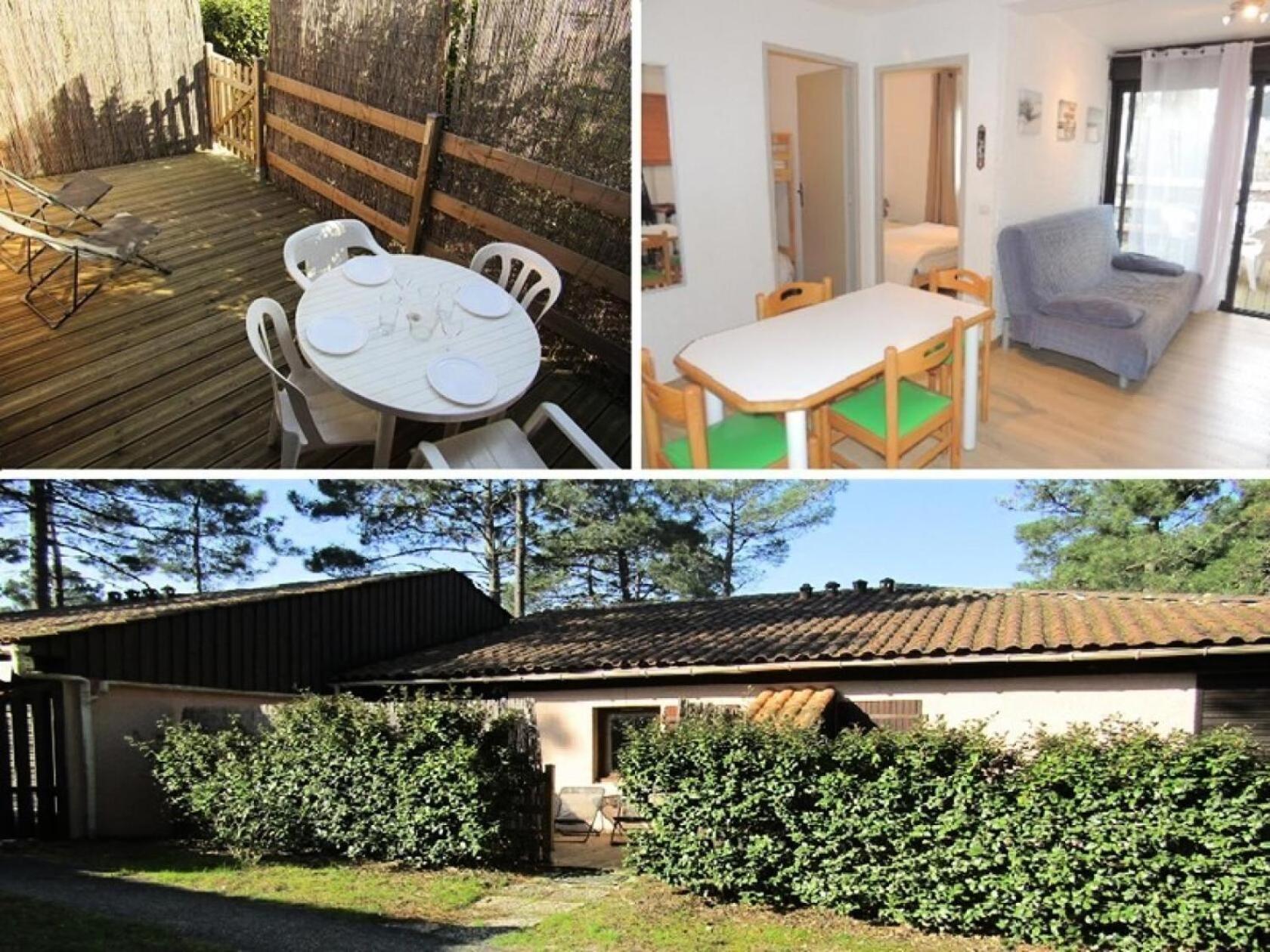 Les Pins - Petite Maison Mitoyenne 2 Chambres, 4 Personnes A Ocean, Les Pins Mae-0381 * Lacanau
